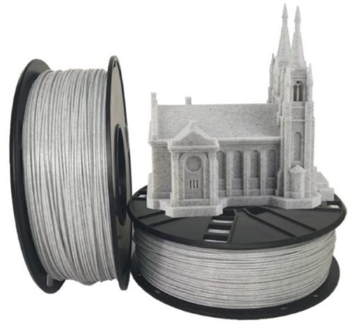 Gembird PLA filament for 3D printer, Marble 1.75 mm, 1 kg
