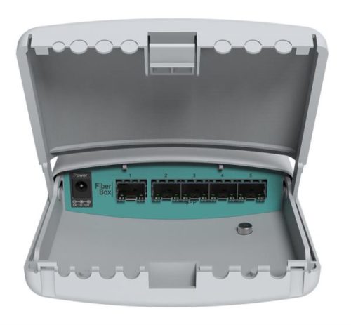 MikroTik (CRS105-5S-FB) Outdoor router with five SFP ports
