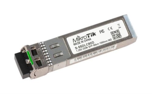 MikroTik SFP 1.25G (LC,SM) 80km fiber module