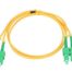 NFO Patch cord, SC APC-SC APC, Singlemode 9 125, G.657A2, Duplex, 20m