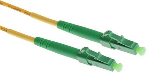 NFO Patch cord, LC APC-LC APC, Singlemode 9 125, G.657A2, Simplex, 3m
