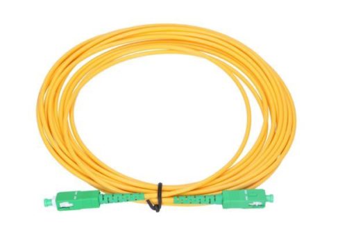 NFO Patch cord, SC APC-SC APC, Singlemode 9 125, G.657A2, Simplex, 10m