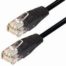 NaviaTec Cat5e UTP Patch Cable 0,25m black