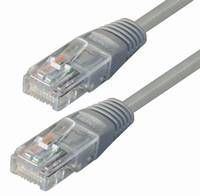 NaviaTec Cat5e UTP Patch Cable 0,25m grey