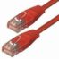 NaviaTec Cat5e UTP Patch Cable 0,25m red
