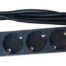 NaviaTec PDU (Power Distribution Unit) sa 8x Schuko priključaka, kabel Schuko, 19"