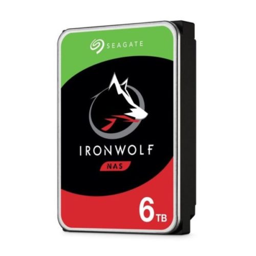 Seagate 6 TB 3,5" HDD, Ironwolf, 5400 RPM, 256MB
