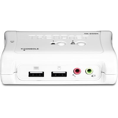 Trendnet 2-Port USB KVM Switch Kit w Audio