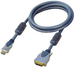 Transmedia HDMI to DVI plug Cable 1m