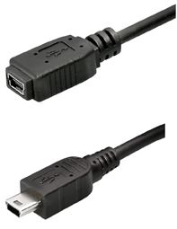 Transmedia Mini USB B Extension Kable