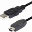 Transmedia USB A to 5 pin mini Kabel 2m