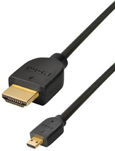 Transmedia HDMI A Plug - HDMI D plug 1m