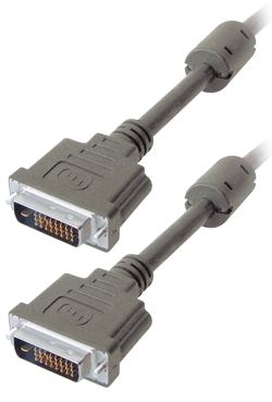 Transmedia Monitor Cable DVI 24p, 1m