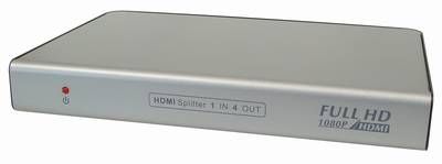 Transmedia HDMI Splitter for 4 devices