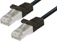 Transmedia CAT6a SFTP Patch Cable 10m black