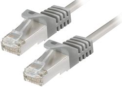 Transmedia CAT6a SFTP Patch Cable 3,0m grey