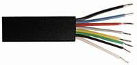 Transmedia RJ11 Telephone Cable 100m, 8 p