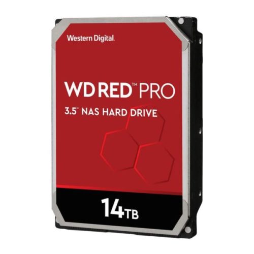 Western Digital 14 TB 3,5" HDD, 7200 RPM, WD RED Pro, 512MB