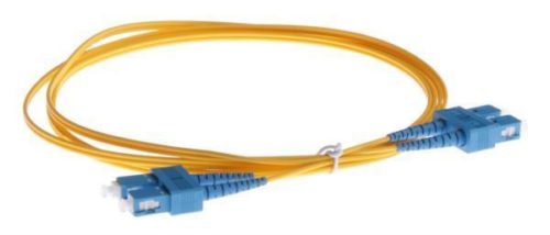 NFO Patch cord, SC UPC-SC UPC, Singlemode 9 125, G.657A2, Duplex, 5m