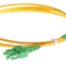 NFO Patch cord, SC APC-SC APC, Singlemode 9 125, G.657A2, Duplex, 1m