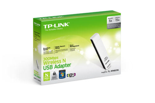 TP-Link 2,4Ghz Wireless N USB adapter 300Mbps