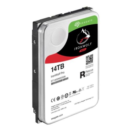 Seagate 14 TB 3,5" HDD, Ironwolf PRO, 7200 RPM, 256MB