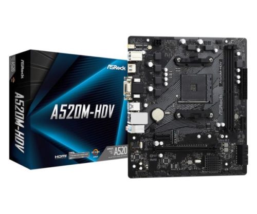 Asrock AMD AM4 A520M-HDV