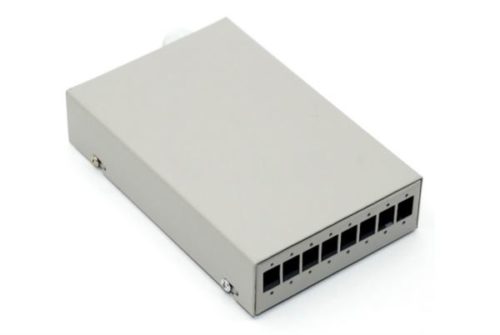 NFO Patch Panel Wall Mounted, 8x SC Simplex LC Duplex