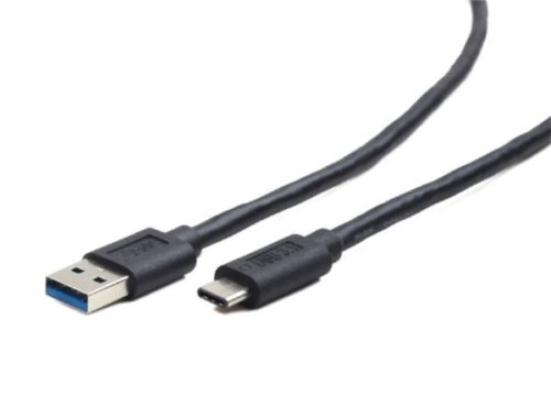Gembird USB 3.0 AM to Type-C cable (AM CM), 1m, black