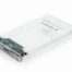 Gembird USB 3.0 2.5'' enclosure, for 9.5 mm drive, transparent plastic