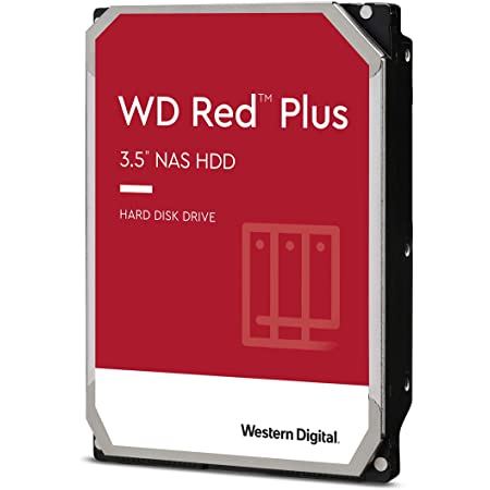 Western Digital 8 TB 3,5" HDD, 5640 RPM, WD RED Plus, 128MB