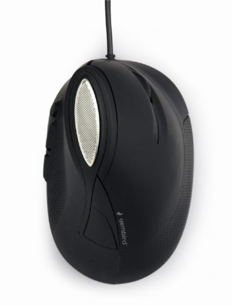 Gembird Ergonomic 6-button optical mouse, spacegrey
