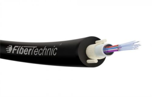 NFO Fiber optic cable Fibertechnic mini ADSS Z-XOTKtcdDb, 2F, G.652D, 0,8kN, Span 50m, 1m