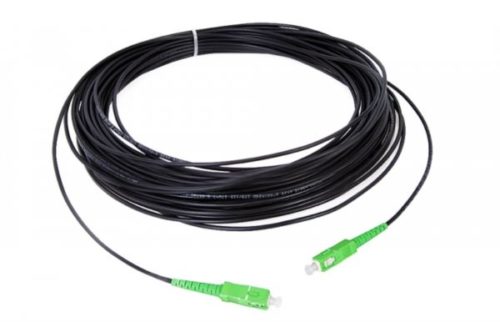 NFO Patch cord, SC APC-SC APC, Singlemode 9 125, G.657A2, Simplex, 10m, DROP Outdoor