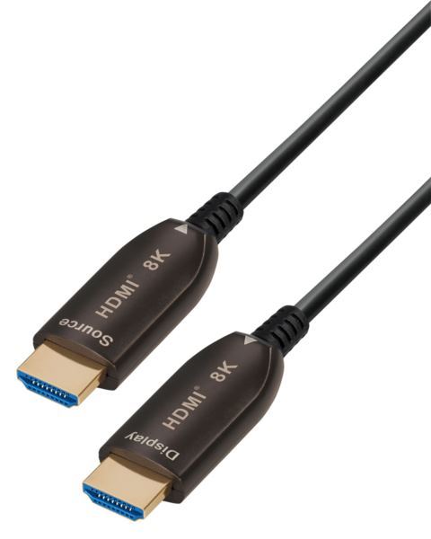 Transmedia Active Optical HDMI 2.1 Cable, 8K, 15m