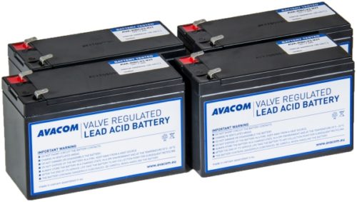Avacom baterijski kit za APC RBC23 (4 bater.)