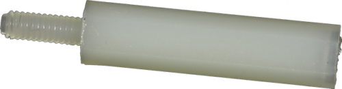 Nylon spacer M2 18 mm, 100 pcs.