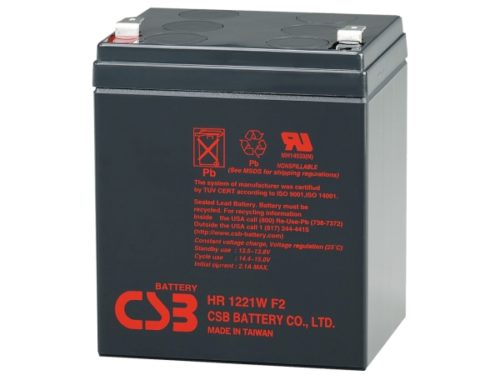 Avacom UPS baterija CSB 12V 5,1Ah F2 (HR1221WF2)