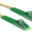 NFO Patch cord, LC APC-LC APC, Singlemode 9 125, G.657A2, Duplex, 5m