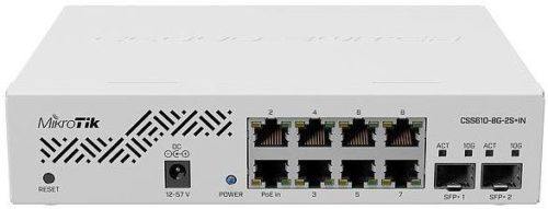 MikroTik Cloud Smart Switch CSS610-8P-2S IN