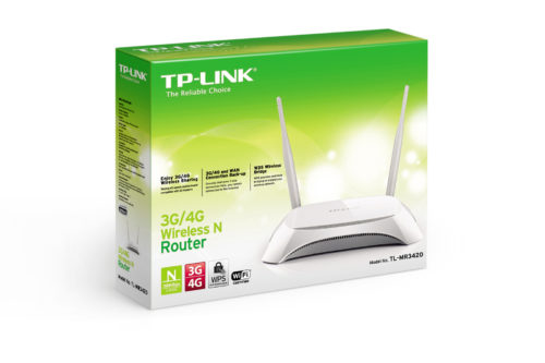 TP-Link TL-MR3420, 3G/4G Wireless N Router,300Mbps