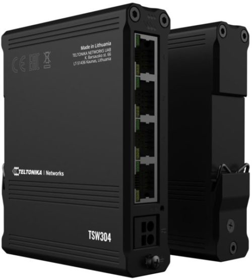 Teltonika TSW304 Unmanaged DIN Rail Switch
