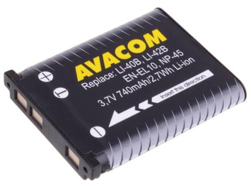 Avacom baterija Olym. Li-40B, Li-42B, Fuji NP-45