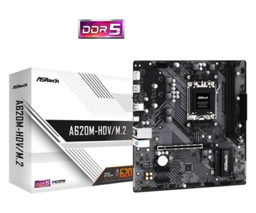 Asrock AMD AM5 A620M-HDV M.2