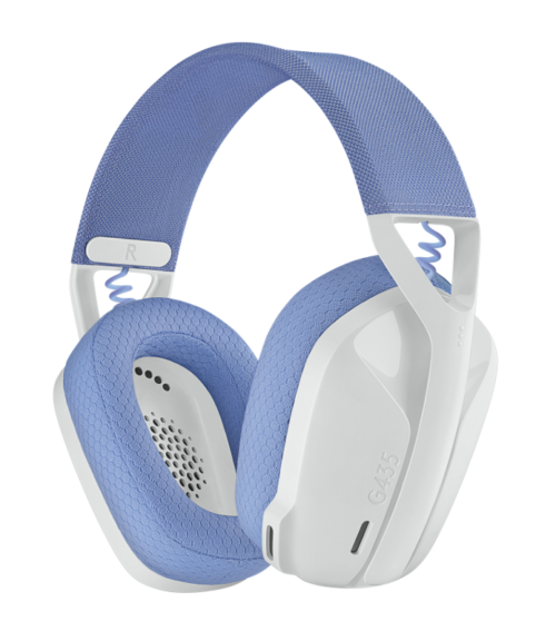 Logitech G435 gaming slušalice s mikrofonom, bijel