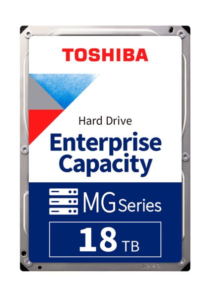 Toshiba 18 TB 3,5" HDD, 7200 RPM, Enterprise, 512MB