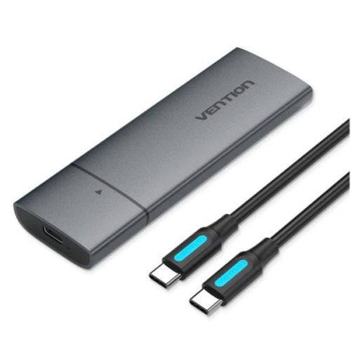 Vention M.2 NVMe SSD Enclosure (USB 3.1 Gen 2-C) Gray