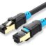 Vention Cat.6 SFTP Patch Cable 1m, Black