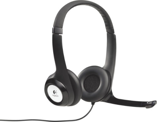 Logitech H390 slušalice s mikrofonom, USB, crna