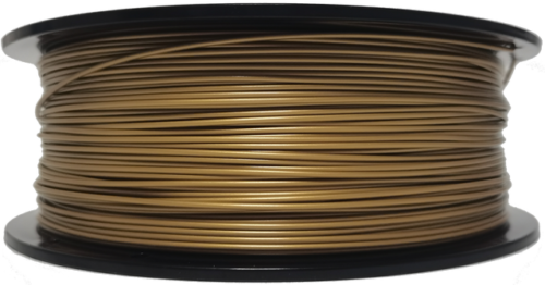 PLA filament 1.75 mm, 1 kg, gold